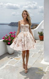Terani 261P6180 Ivory/Nude