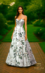 Terani 261p6705 Green Multi