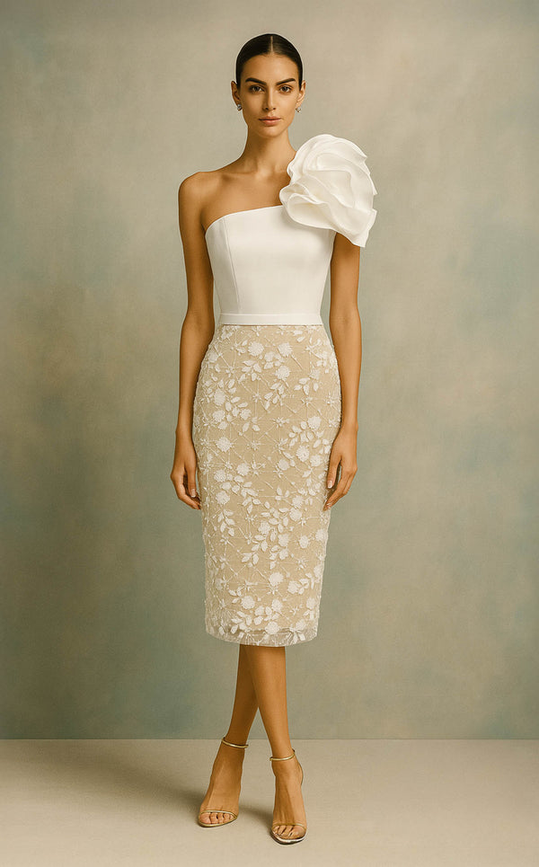 Terani 261C5029 Ivory/Nude