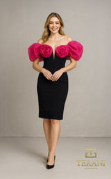 Terani 261C6505 Black/Fuchsia