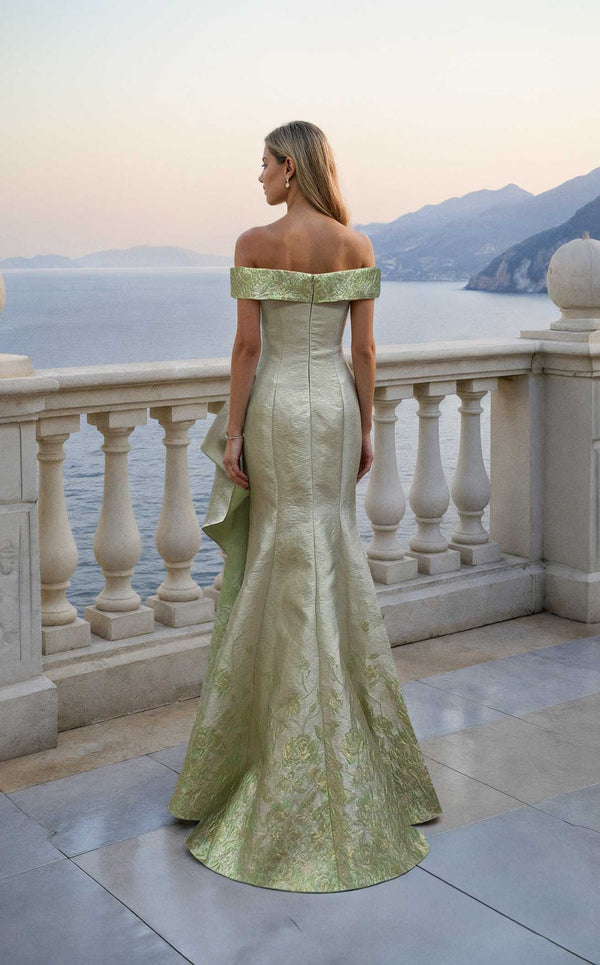 Terani 261m6451 Silver-Light Green