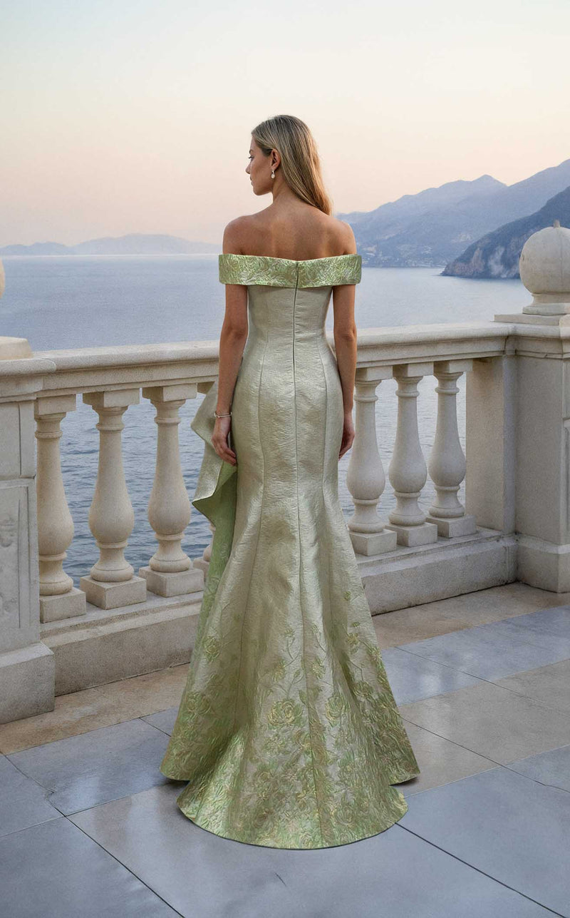 Terani 261m6451 Silver-Light Green