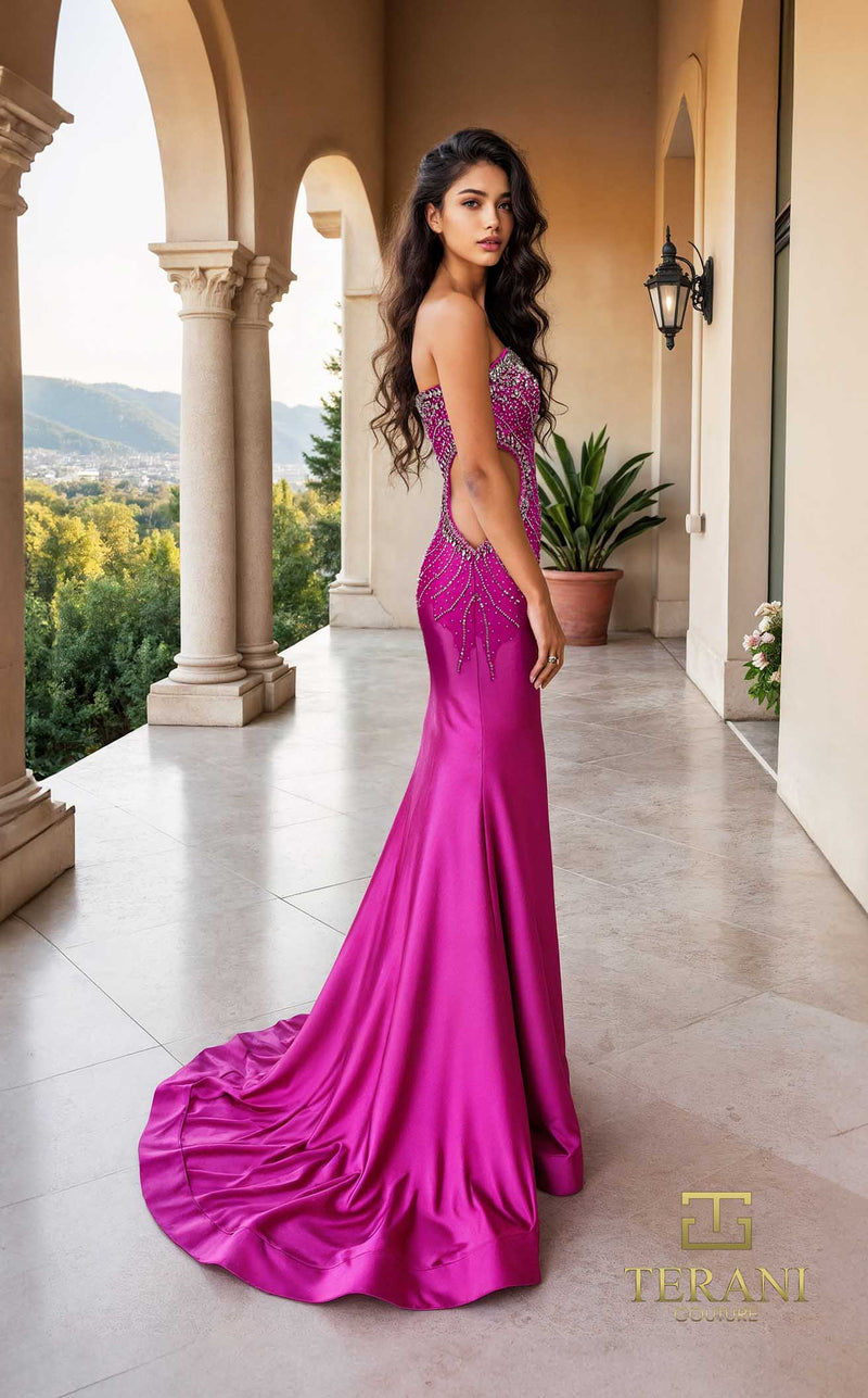 Terani 261P6031 Fuchsia