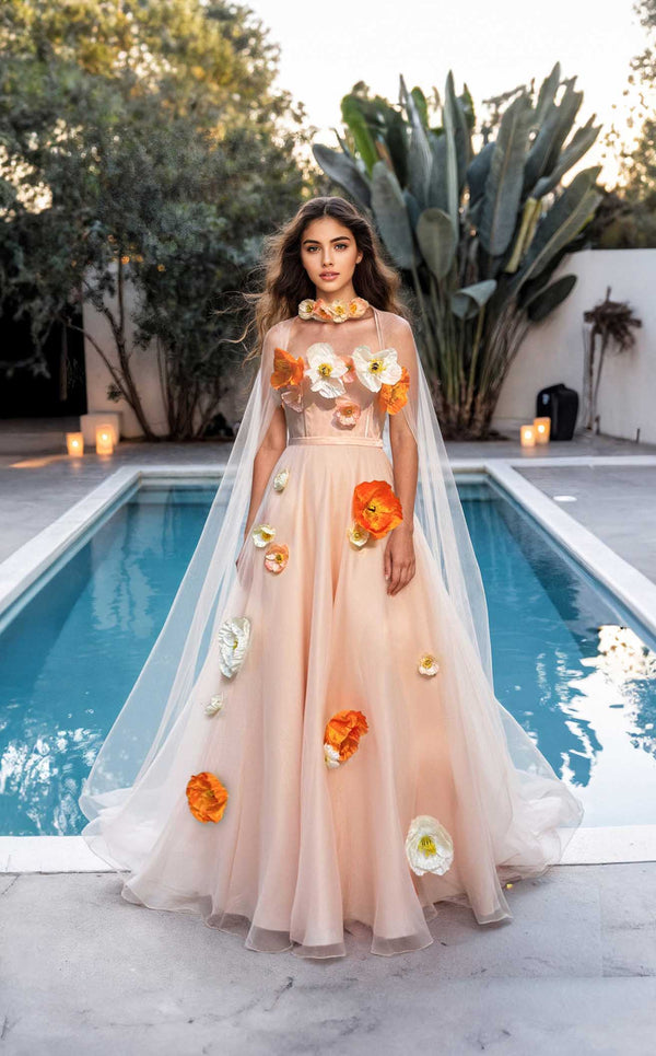 Terani 261P6088 Blush Multi