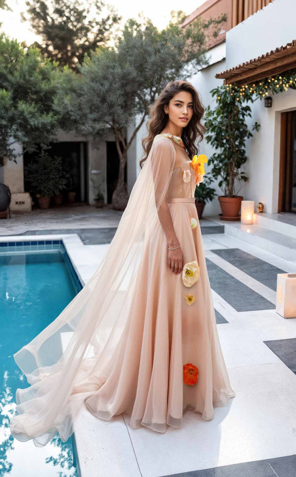 Terani 261P6088 Blush Multi