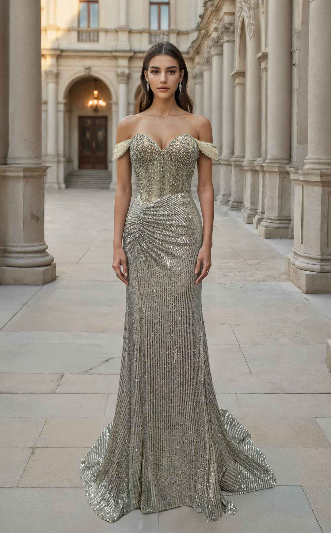 Terani 261p6106 Champagne/Silver