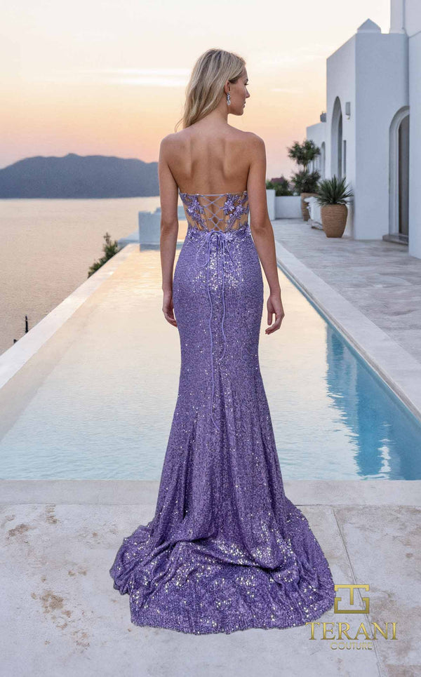 Terani 261P6188 Lilac/Nude