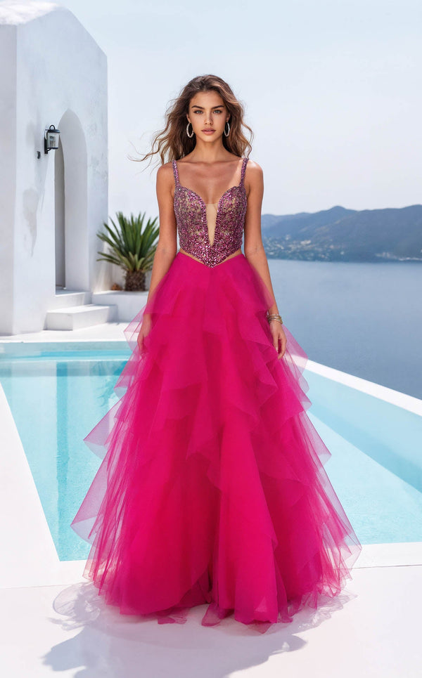 Terani 261P6564 Fuchsia