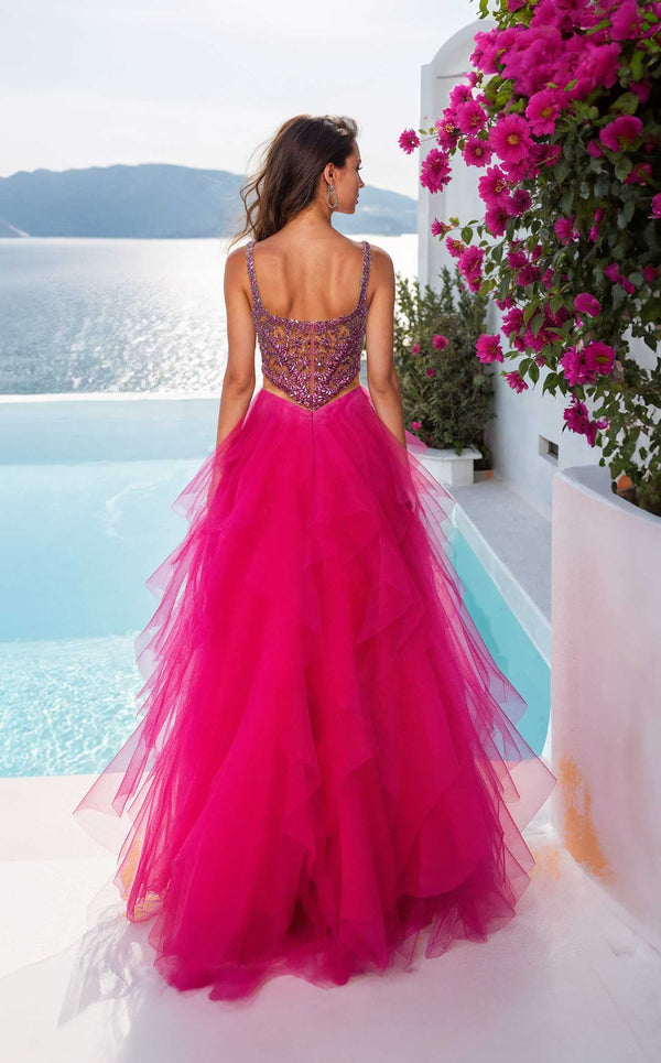 Terani 261P6564 Fuchsia