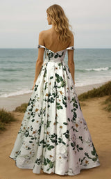 Terani 261P6703 Ivory Multi