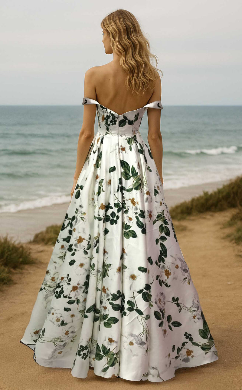 Terani 261P6703 Ivory Multi