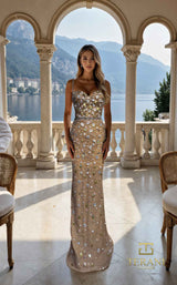 Terani 261P6735 Nude Multi