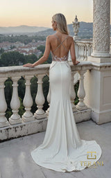 Terani 261P6738 Ivory/Nude