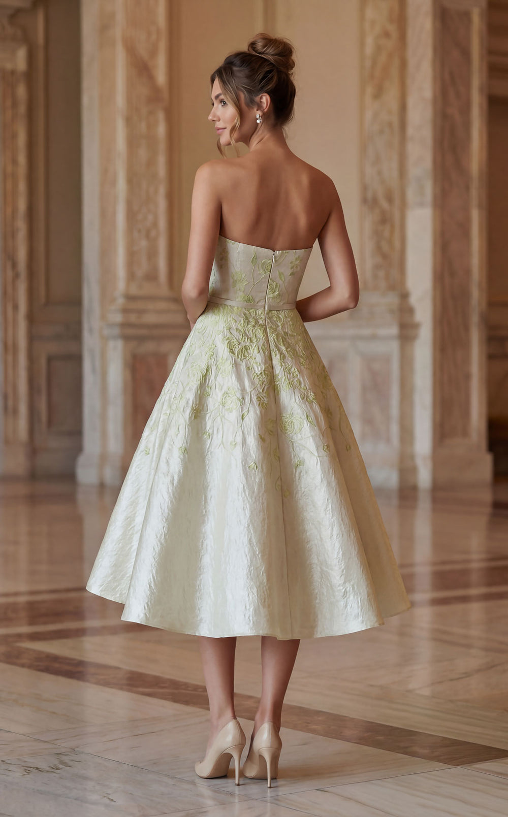 Terani 262c7500 Silver-Light-Green