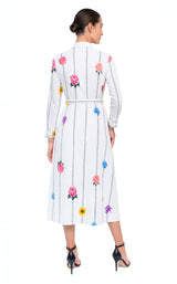 Terani J6746 Ivory Multi