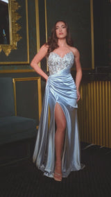 Ladivine CDS544 Black&Light-Blue&Red