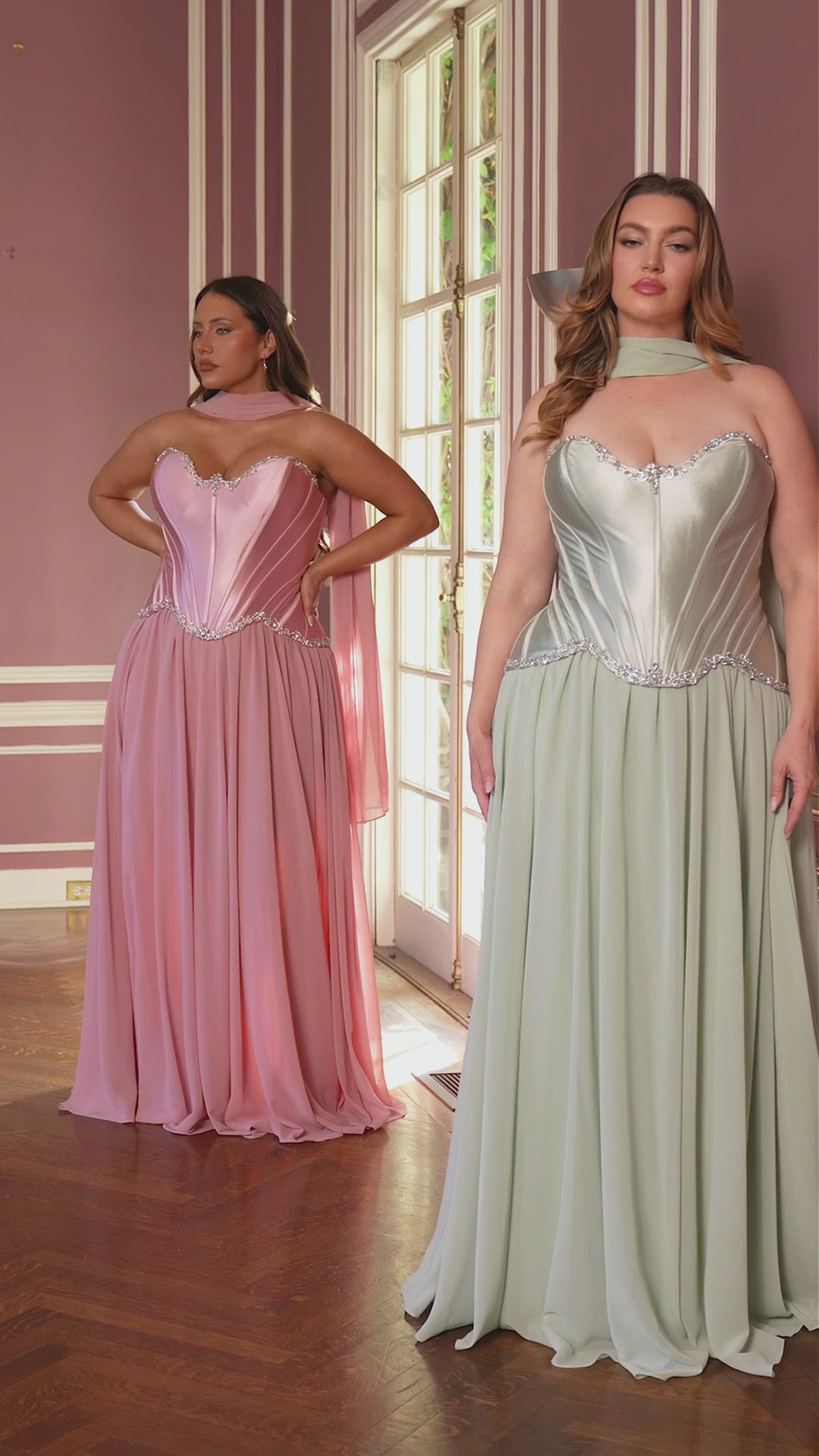 Ladivine CD668C Sage&Dark-Silver