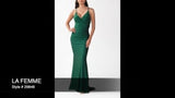 La Femme 29848CL Dress
