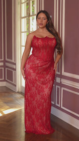 Ladivine CB162C Black-Nude&Red-Nude