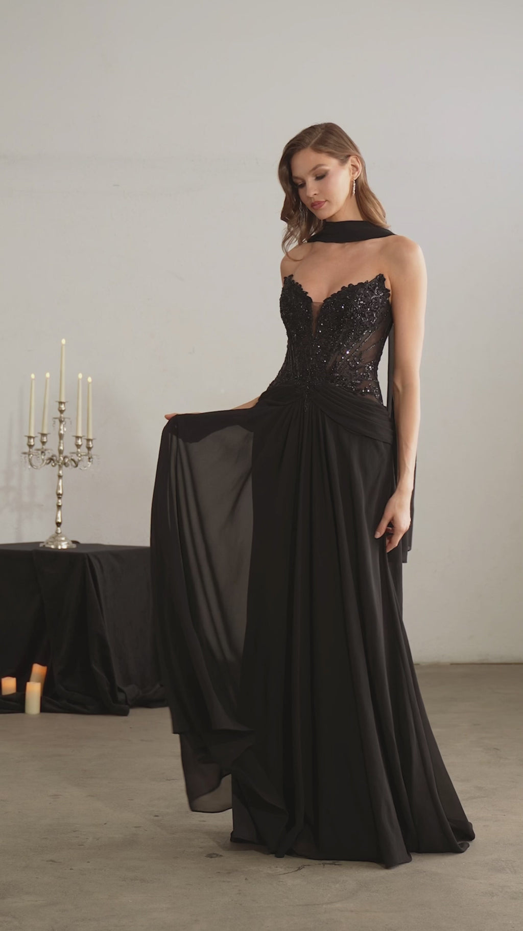 Ladivine CD673 Black&Navy
