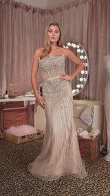 Ladivine CD684 Silver-Nude