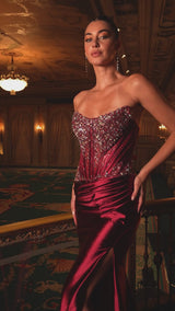 Ladivine CD725 Burgundy&Emerald