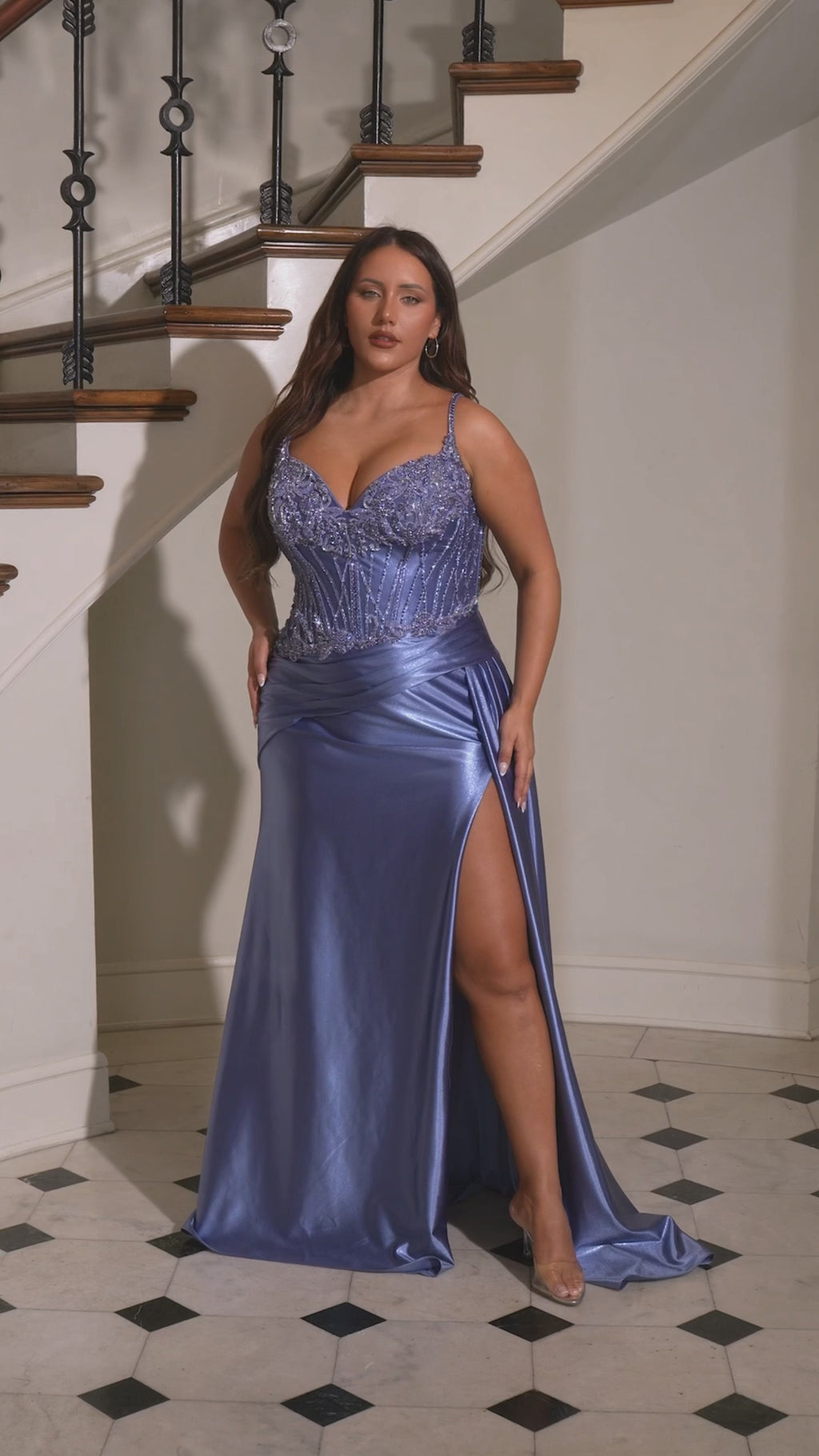 Ladivine CDS556C Gold&Greenery&Smoky-Blue