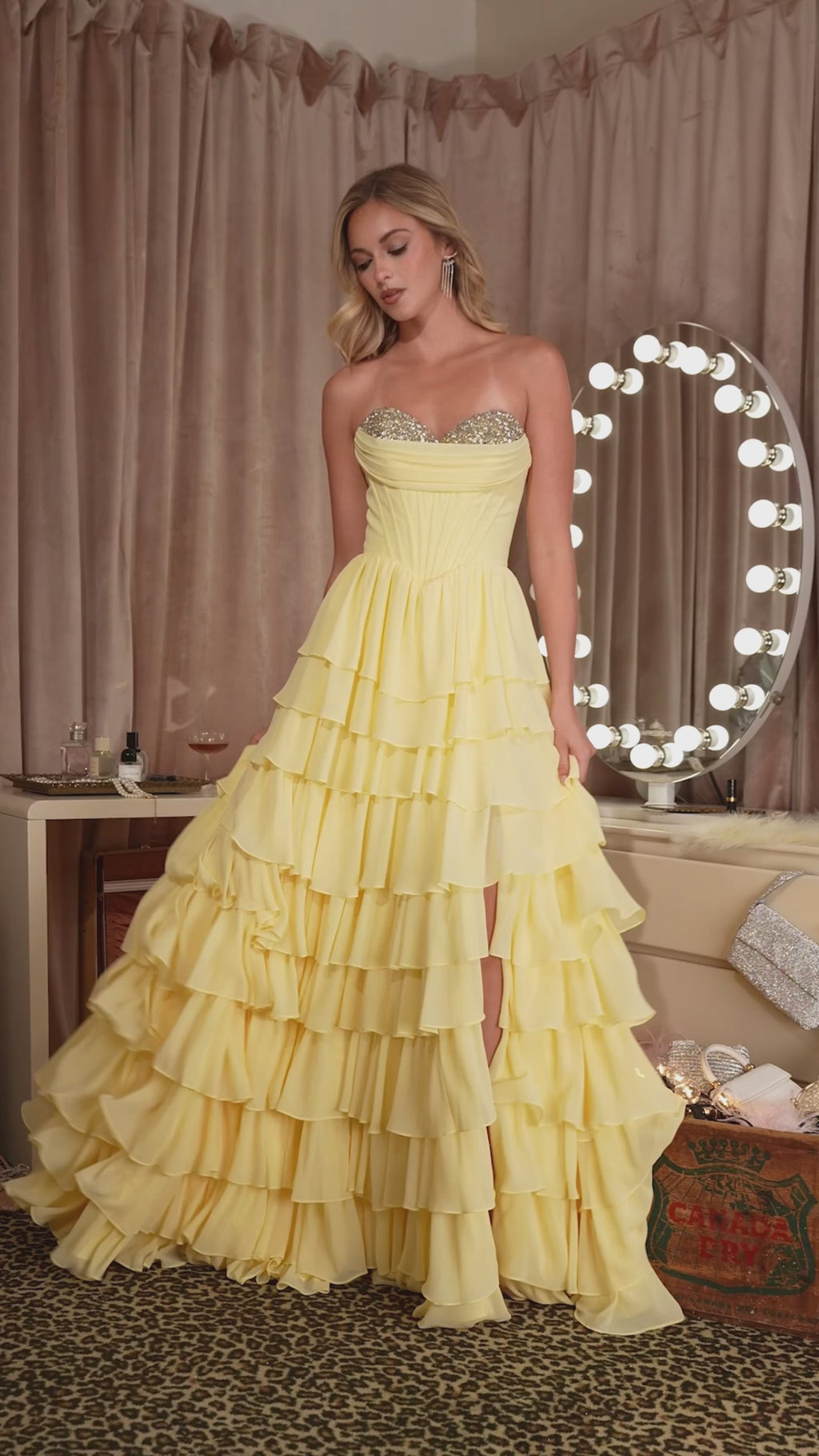 Ladivine CD402 Yellow&Hot-Pink&Blue