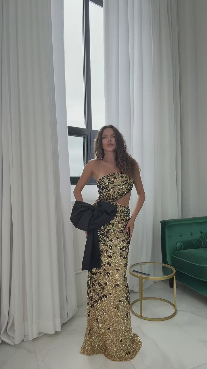 Rachel Allan 70992 Gold/Black