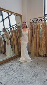 Sherri Hill 57843 Ivory-Multi