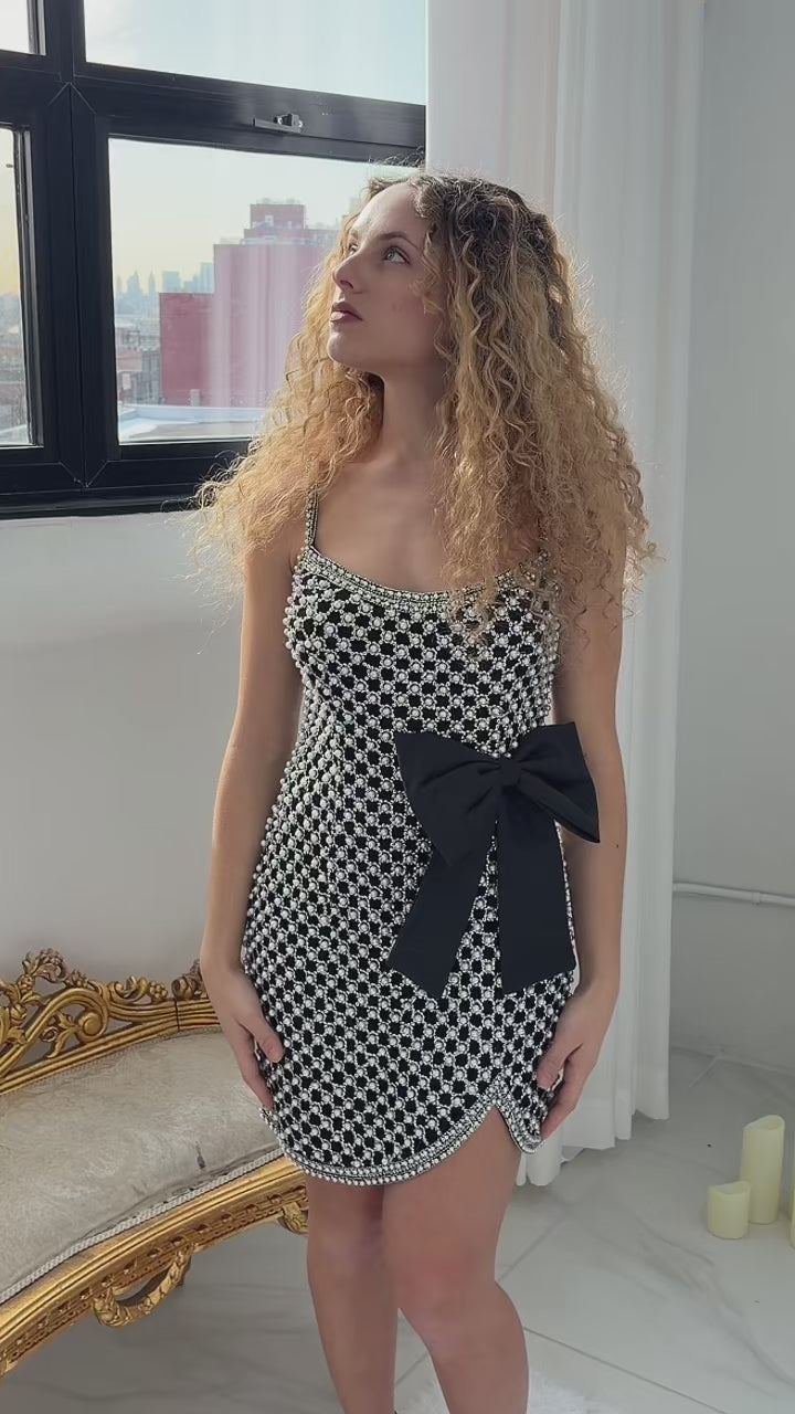 Sherri Hill 57260 Black/Silver/Ivory