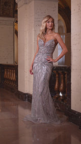 Ladivine CC0801 Silver-Nude&Rose-Gold&Black-Nude