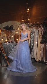 Ladivine CD721 Black-Silver&Blue&Eggplant&Gold&Greenery&Mauve&Navy
