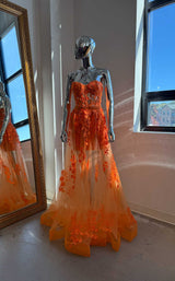 Jovani 02845 Orange