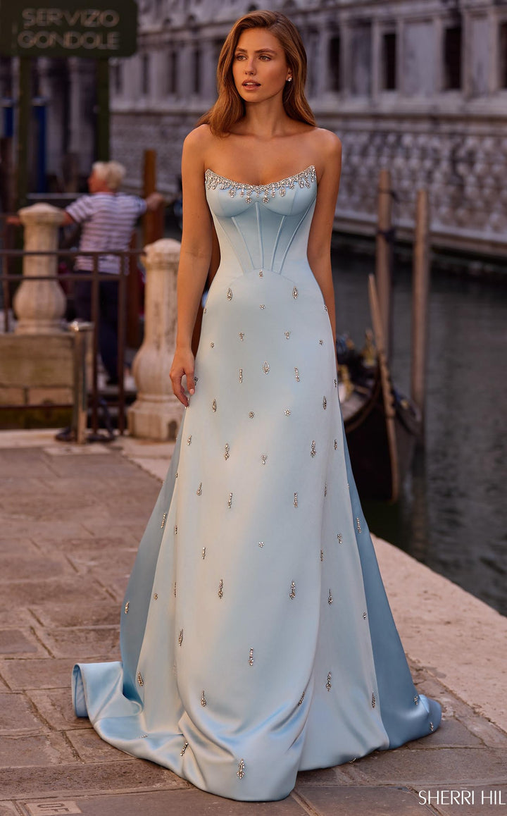 Sherri Hill 57584 Light-Blue
