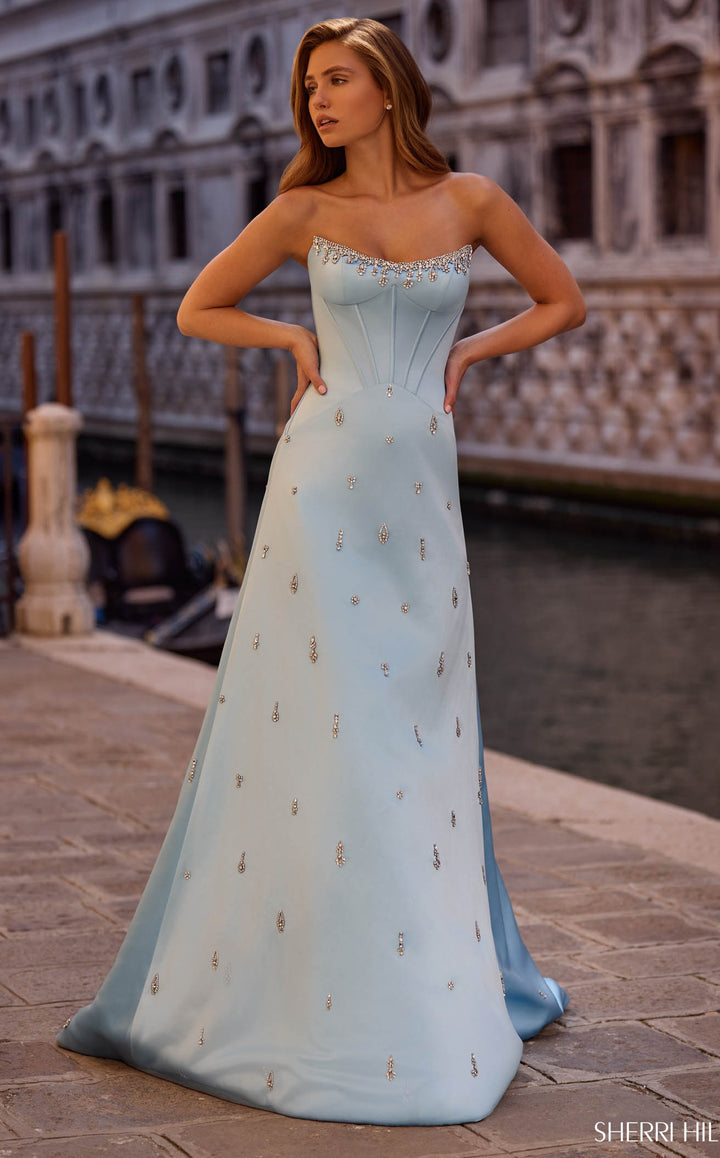 Sherri Hill 57584 Light-Blue
