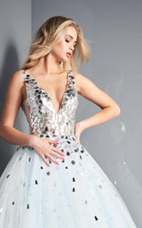 Jovani 00007 Light Blue