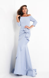 Jovani 00446 Light Blue