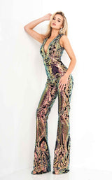 Jovani 02469 Black/Green
