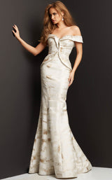 Jovani 02925 Beige