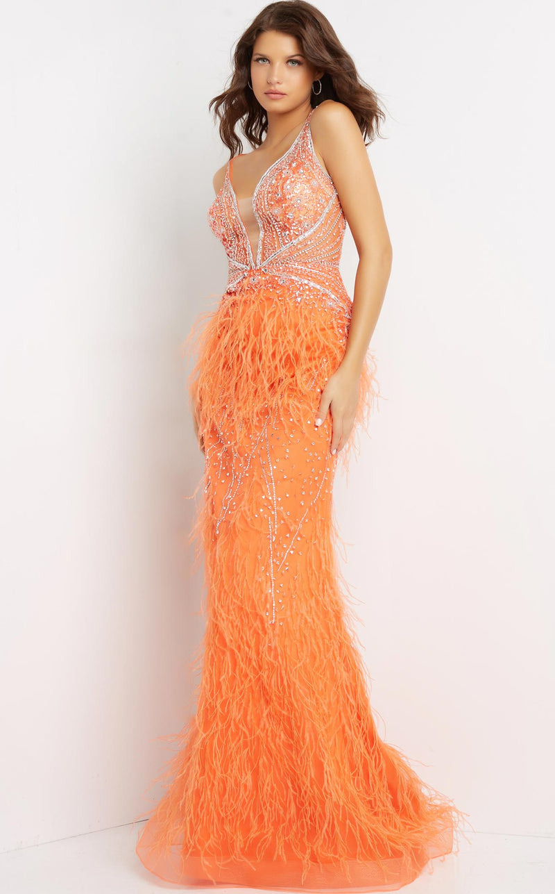 Jovani 03023 Orange