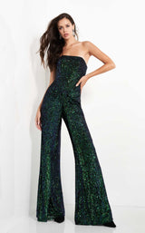Jovani 04823 Black Multi