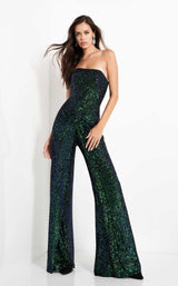 Jovani 04823 Black Multi