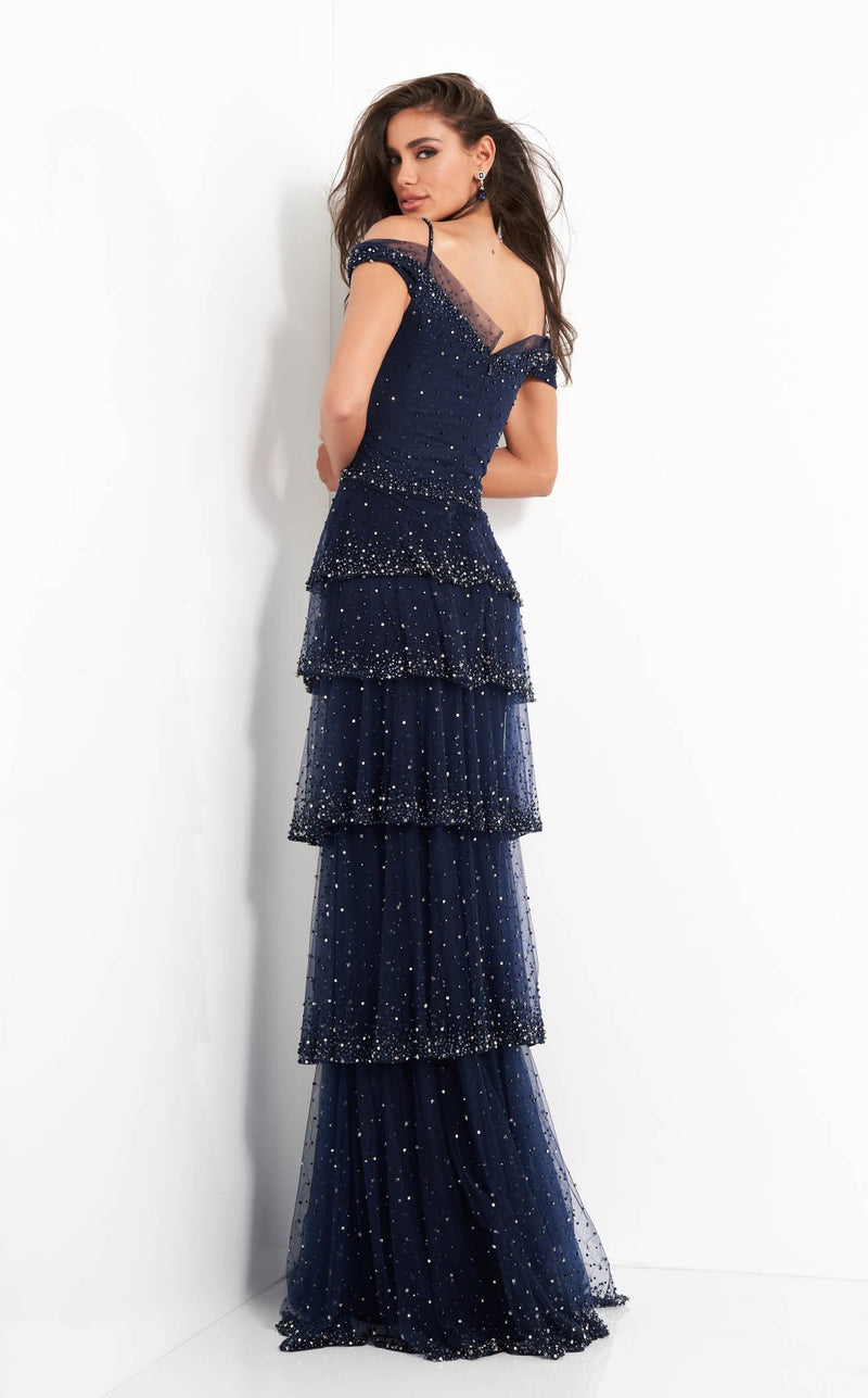 Jovani 04859BG Navy