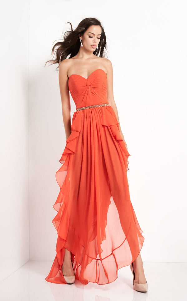 Jovani 04874 Orange