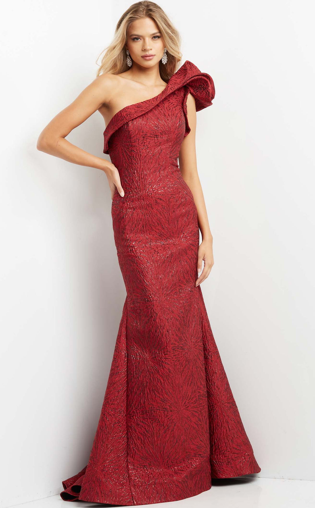 Jovani 05176 Burgundy