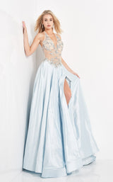Jovani 05587 Light-Blue-Nude