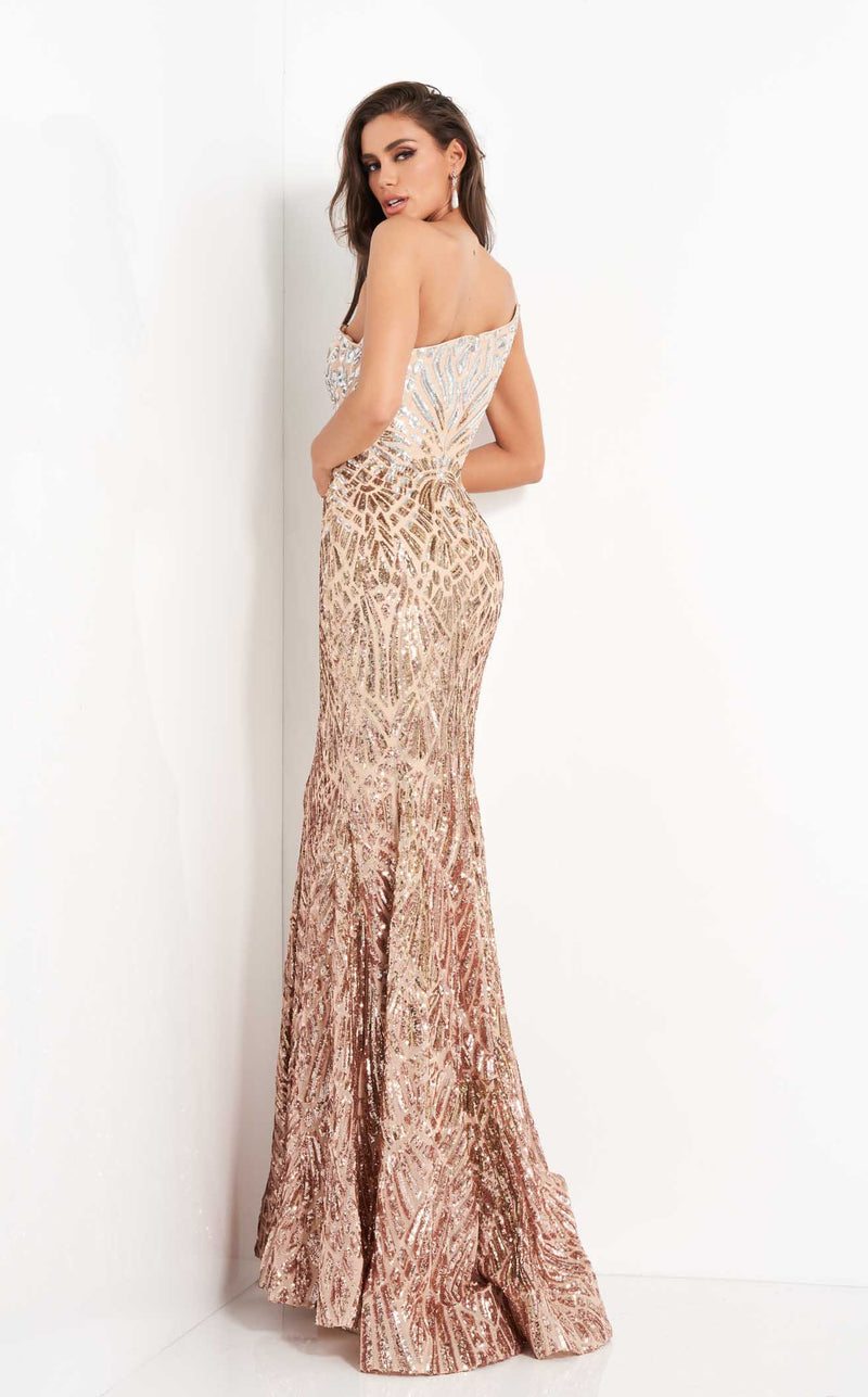 Jovani 06469 Silver-Cafe