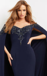 Jovani 06631BG Navy