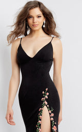 Jovani 07148 Black Multi